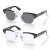 Black/Clear