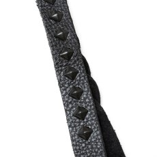 画像7: CALEE  STUDS & KNITTING LEATHER SHORT KEY RING ＜TYPE B＞ (7)