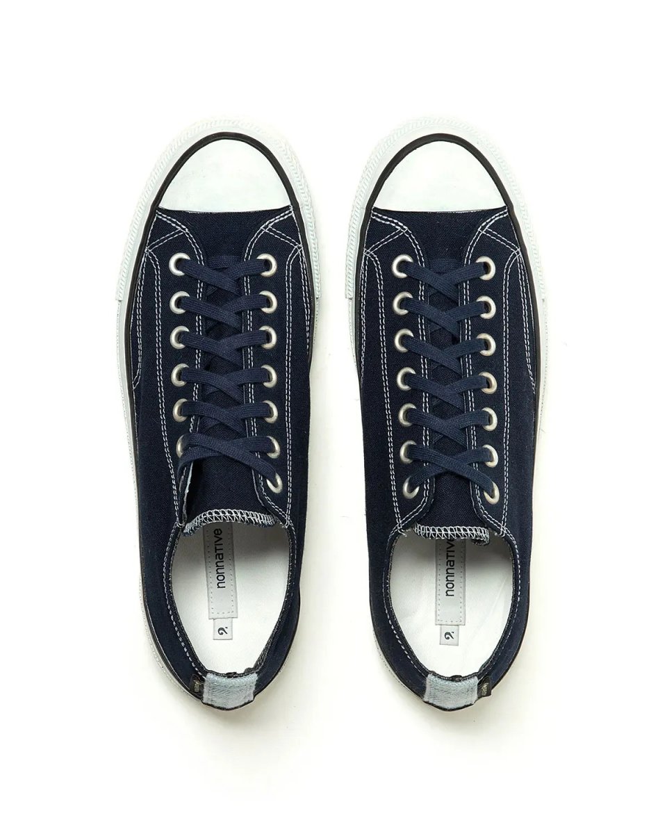 画像2: nonnative  DWELLER TRAINER LOW COTTON CANVAS OVER DYE WITH GORE-TEX by SPINGLE MOVE (2)