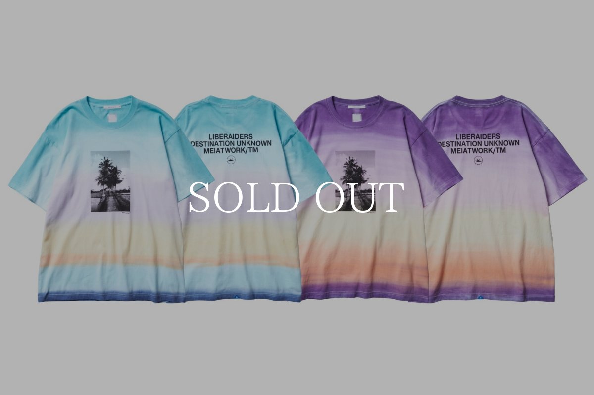 画像1: Liberaiders  GRADIENT DYED TEE (1)