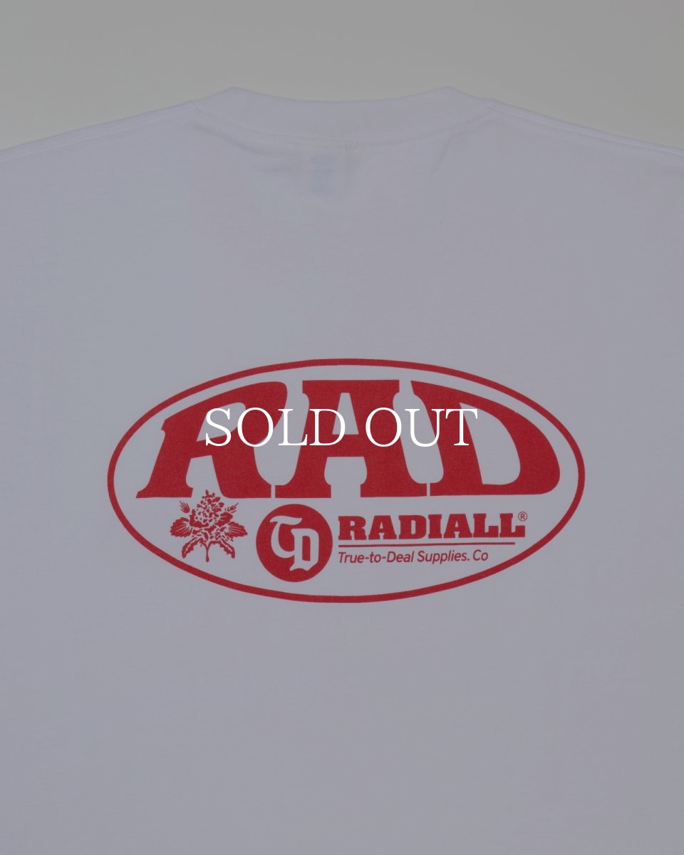 画像4: RADIALL  LABEL - CREW NECK T-SHIRT S/S (4)