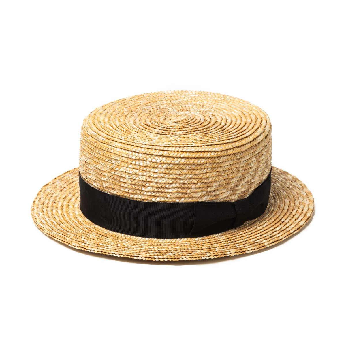 画像1: CALEE  STRAW BOATER HAT (1)