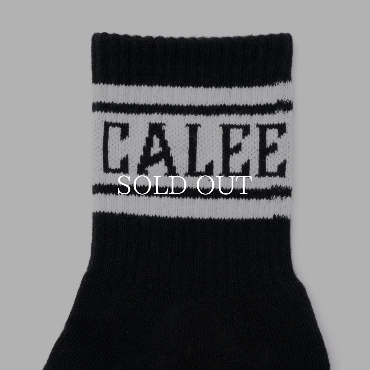 画像6: CALEE  JACQUARD PILE LINE SOCKS (6)