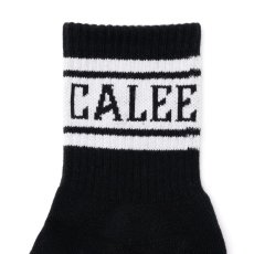 画像6: CALEE  JACQUARD PILE LINE SOCKS (6)