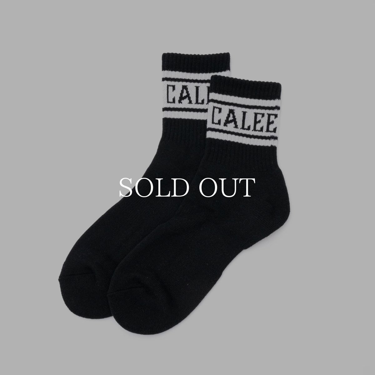 画像5: CALEE  JACQUARD PILE LINE SOCKS (5)