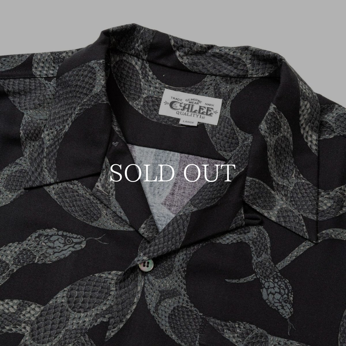 画像3: CALEE  ALLOVER SNAKE PATTERN SH ＜EXCLUSIVE＞ (3)