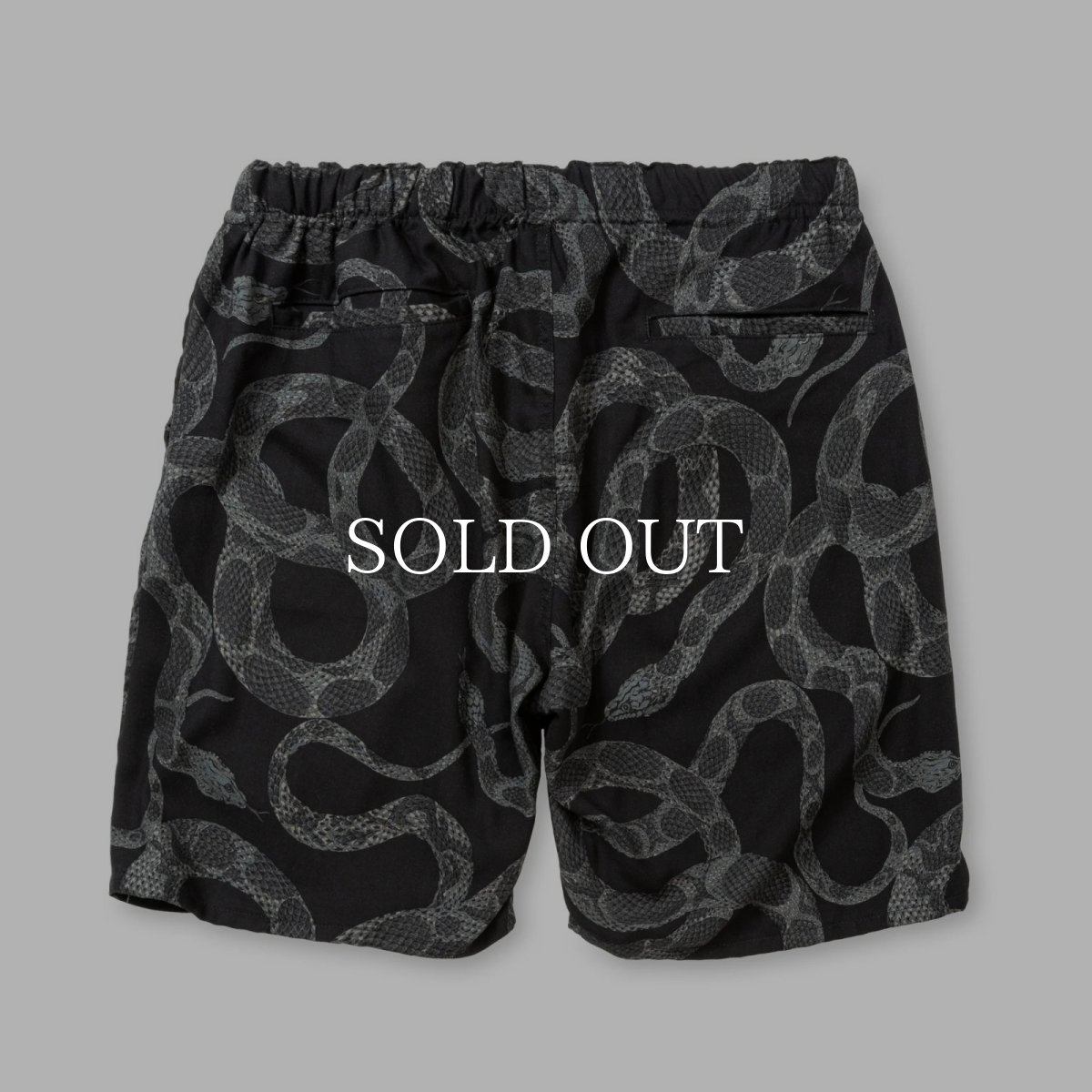 画像2: CALEE  ALLOVER SNAKE PATTERN EASY SHORTS ＜EXCLUSIVE>＞ (2)