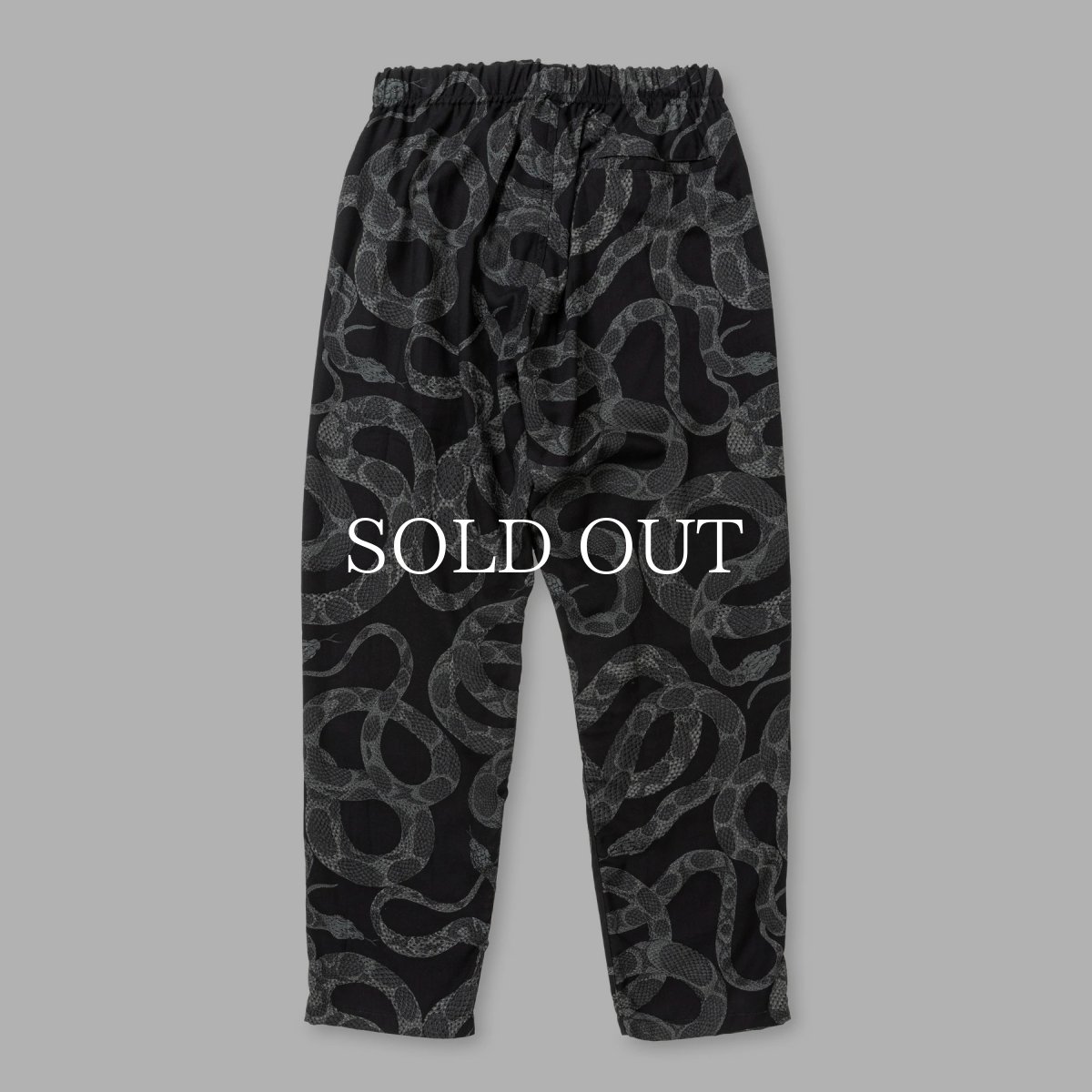 画像2: CALEE  ALLOVER SNAKE PATTERN EASY TROUSERS ＜EXCLUSIVE＞ (2)