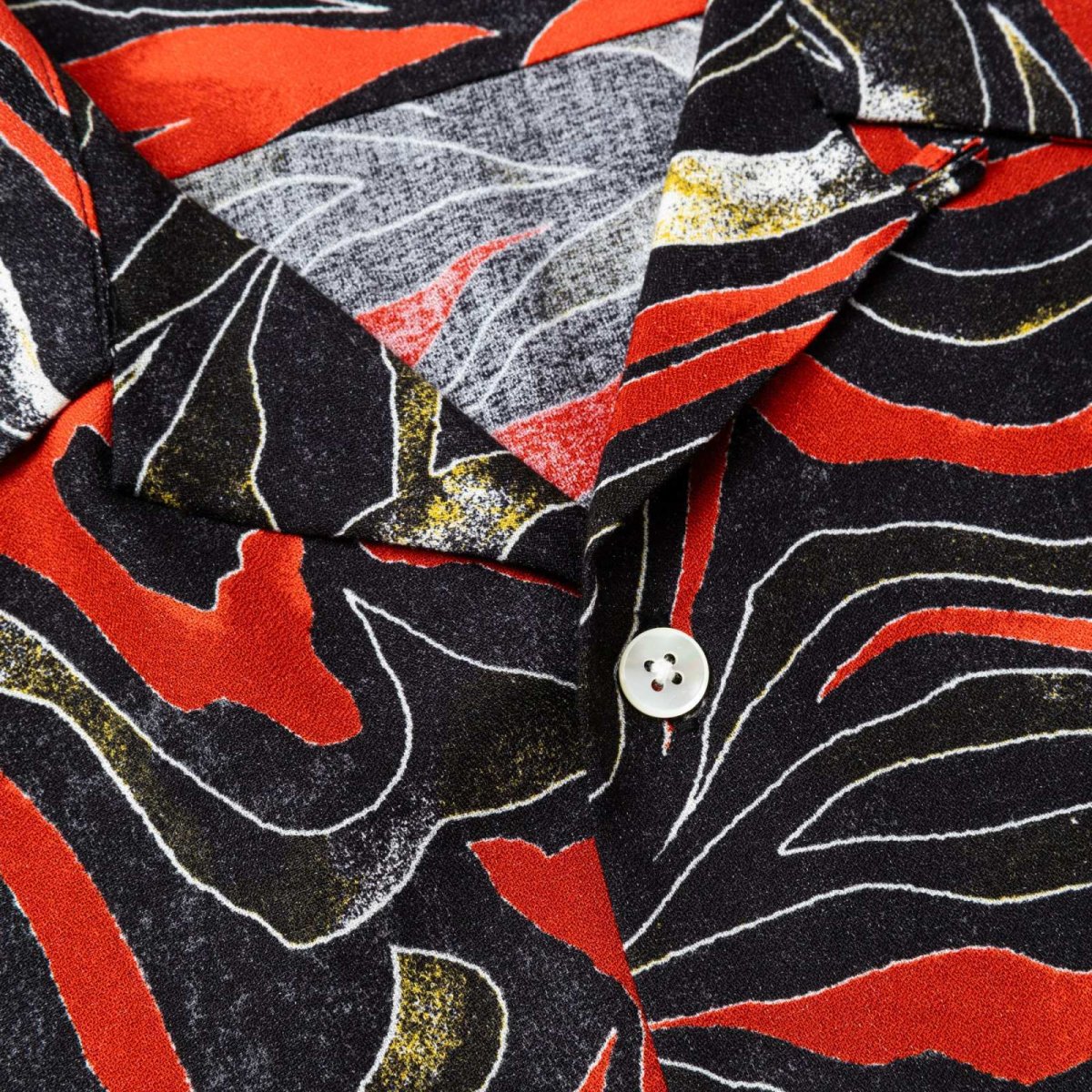 画像6: CALEE  CAMO PATTERN OPEN COLLAR SH (6)