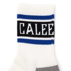画像4: CALEE  JACQUARD PILE LINE SOCKS (4)