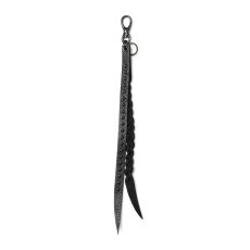 画像5: CALEE  STUDS & KNITTING LEATHER LONG KEY RING ＜TYPE B＞ (5)