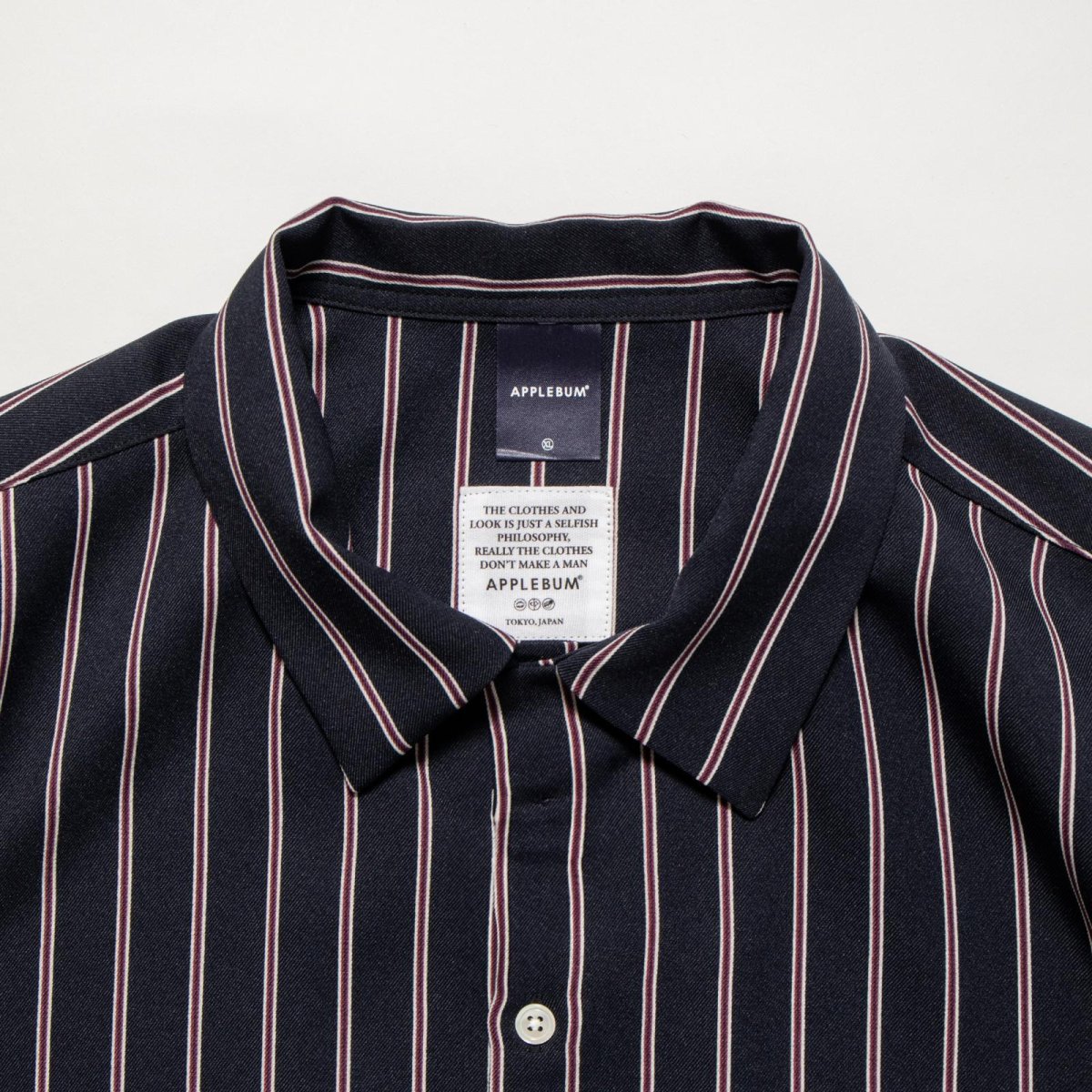 画像3: APPLEBUM  Big Sleeve Stripe Aloha Shirt (3)