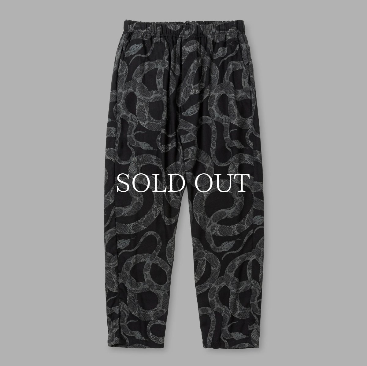 画像1: CALEE  ALLOVER SNAKE PATTERN EASY TROUSERS ＜EXCLUSIVE＞ (1)