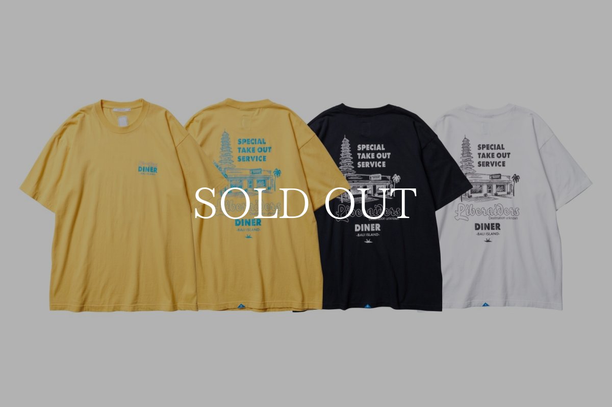画像1: Liberaiders  DINER TEE (1)