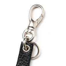 画像2: CALEE  STUDS & KNITTING LEATHER LONG KEY RING ＜TYPE B＞ (2)