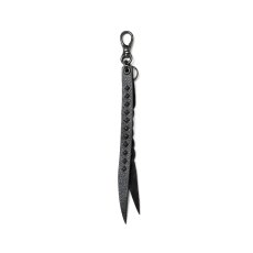 画像5: CALEE  STUDS & KNITTING LEATHER SHORT KEY RING ＜TYPE B＞ (5)