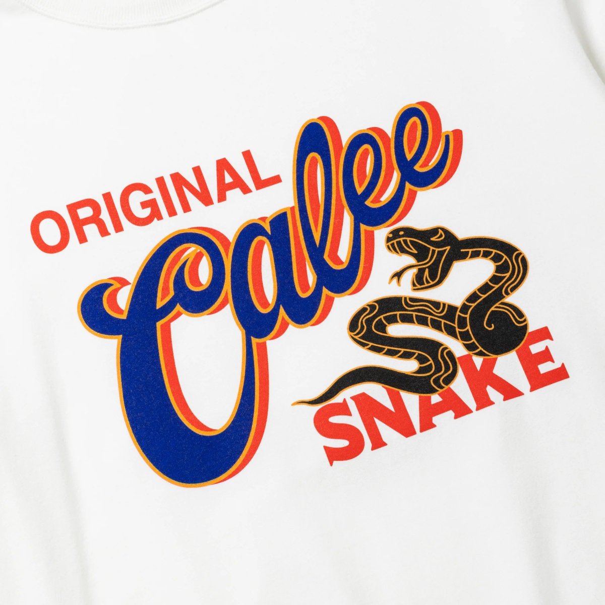 画像4: CALEE  SNAKE LOGO DROP S/S TEE (4)