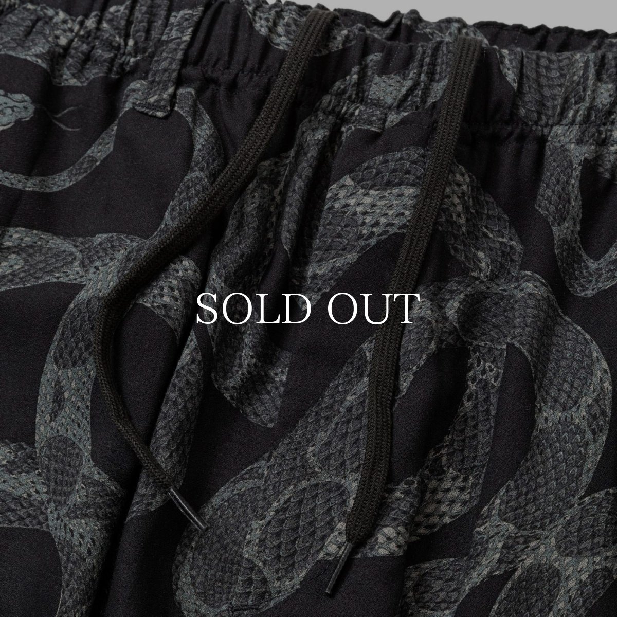 画像3: CALEE  ALLOVER SNAKE PATTERN EASY TROUSERS ＜EXCLUSIVE＞ (3)