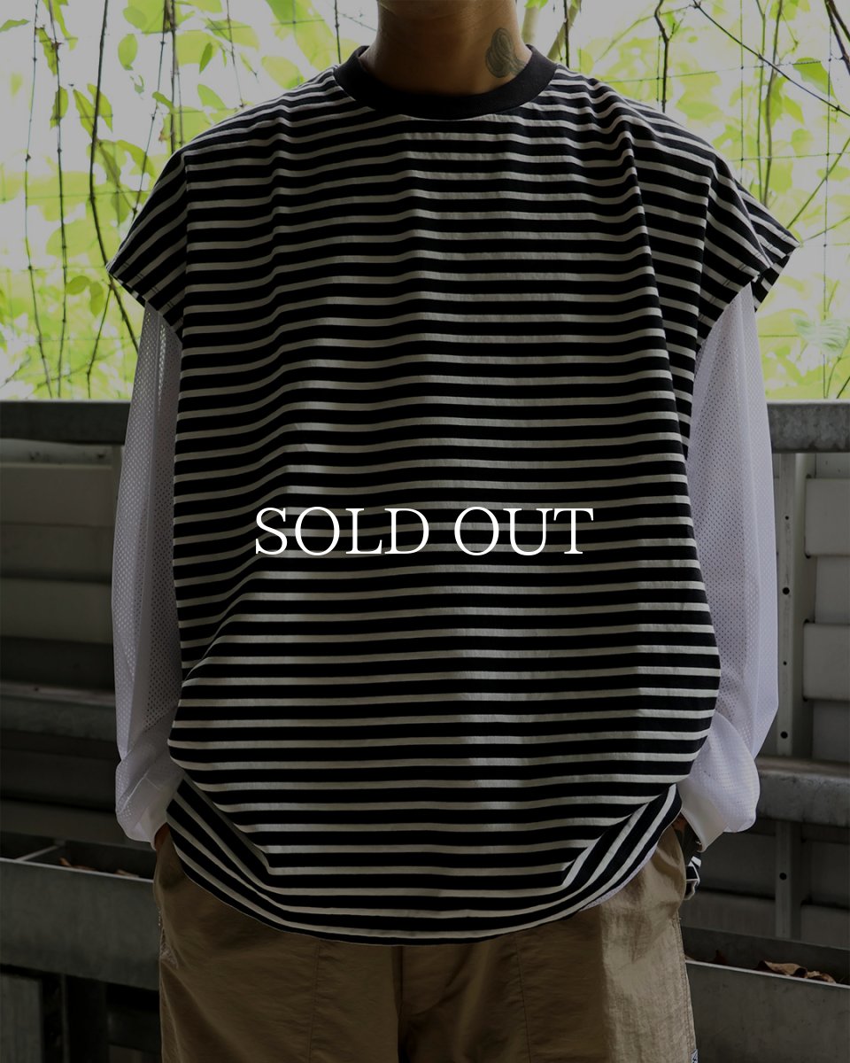 画像8: MINEDENIM  Big Nosleeve T-SH (8)