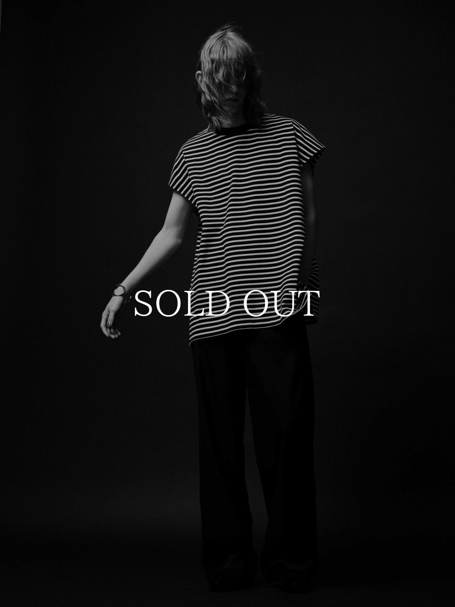 画像6: MINEDENIM  Big Nosleeve Border T-SH (6)