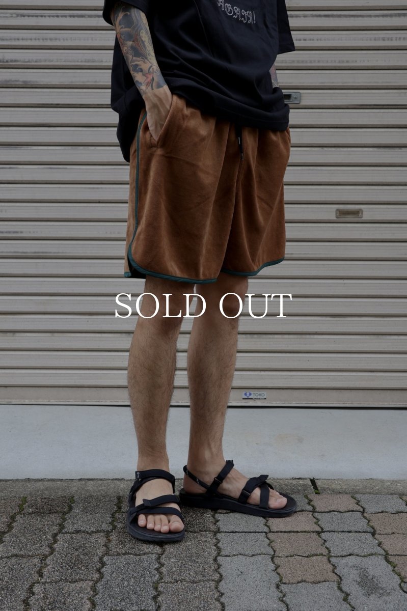 画像3: exodus  VELOUR RESORT BAGGIE SHORTS (3)