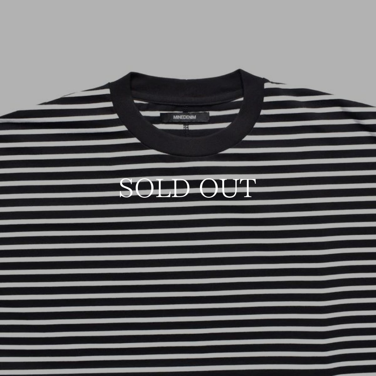 画像3: MINEDENIM  Big Nosleeve Border T-SH (3)