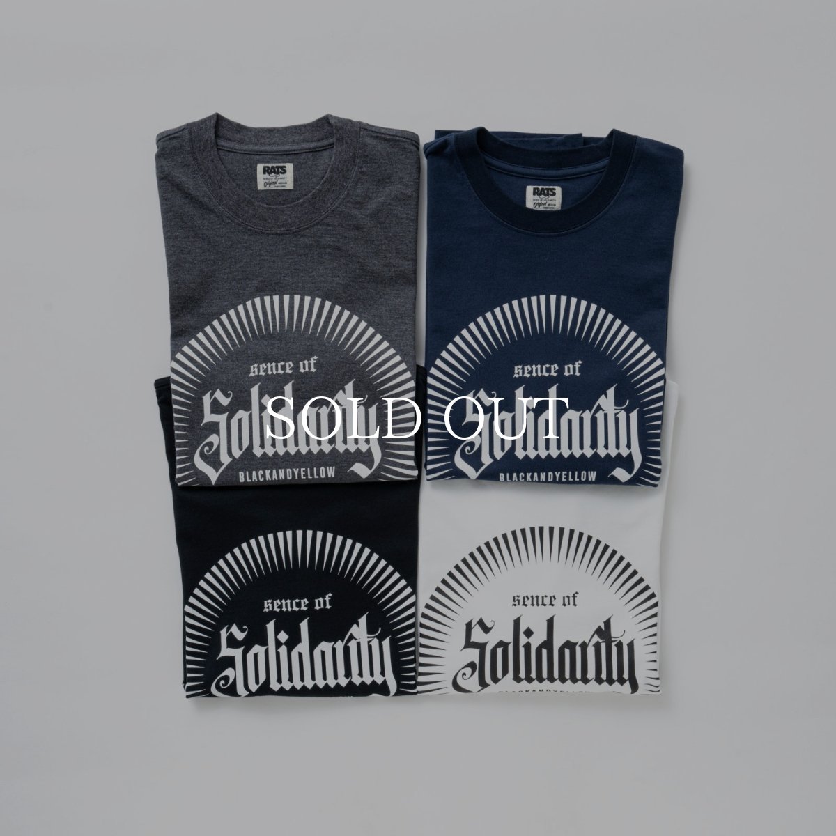 画像9: RATS  SOLIDARITY TEE (9)