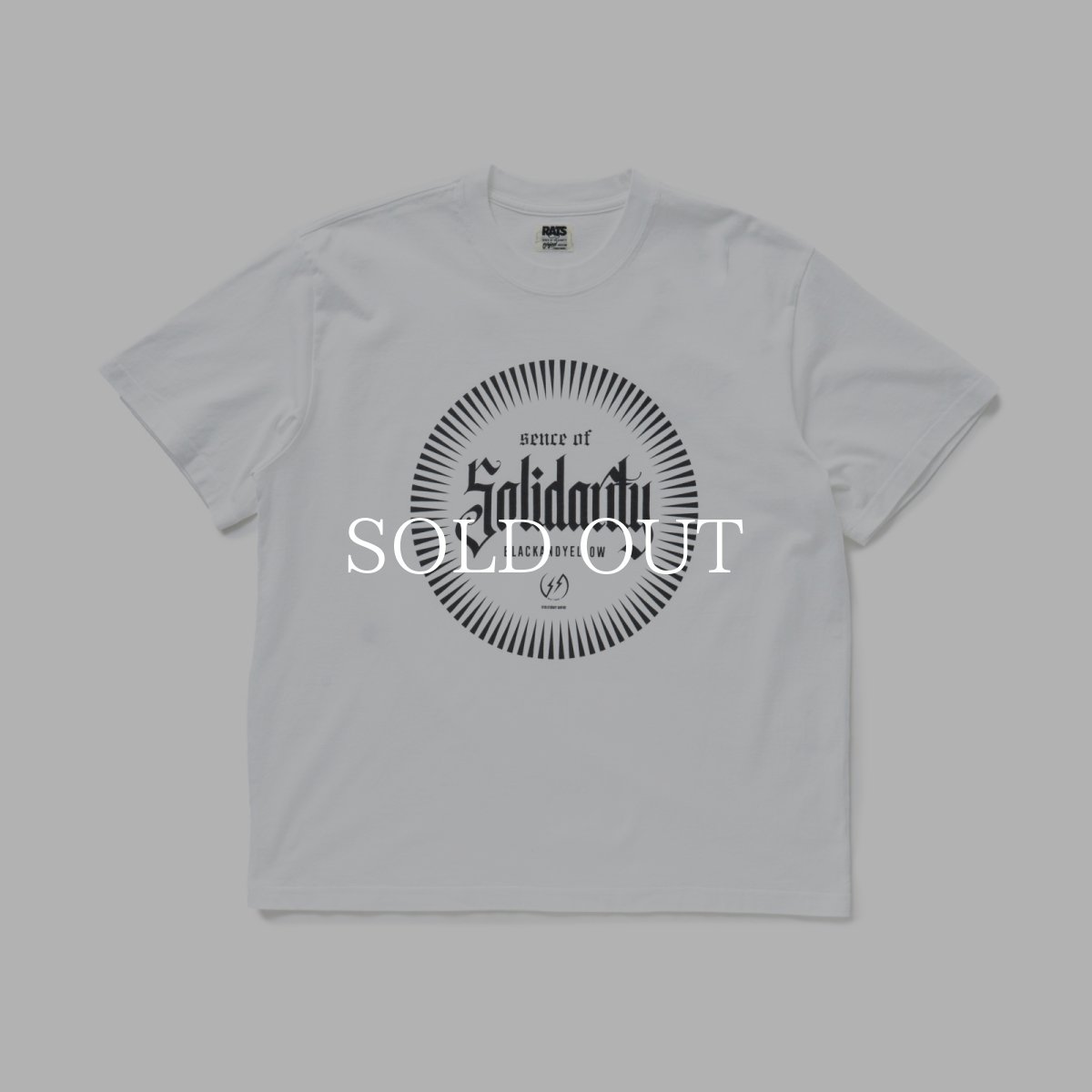 画像1: RATS  SOLIDARITY TEE (1)