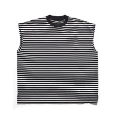 画像1: MINEDENIM  Big Nosleeve Border T-SH (1)