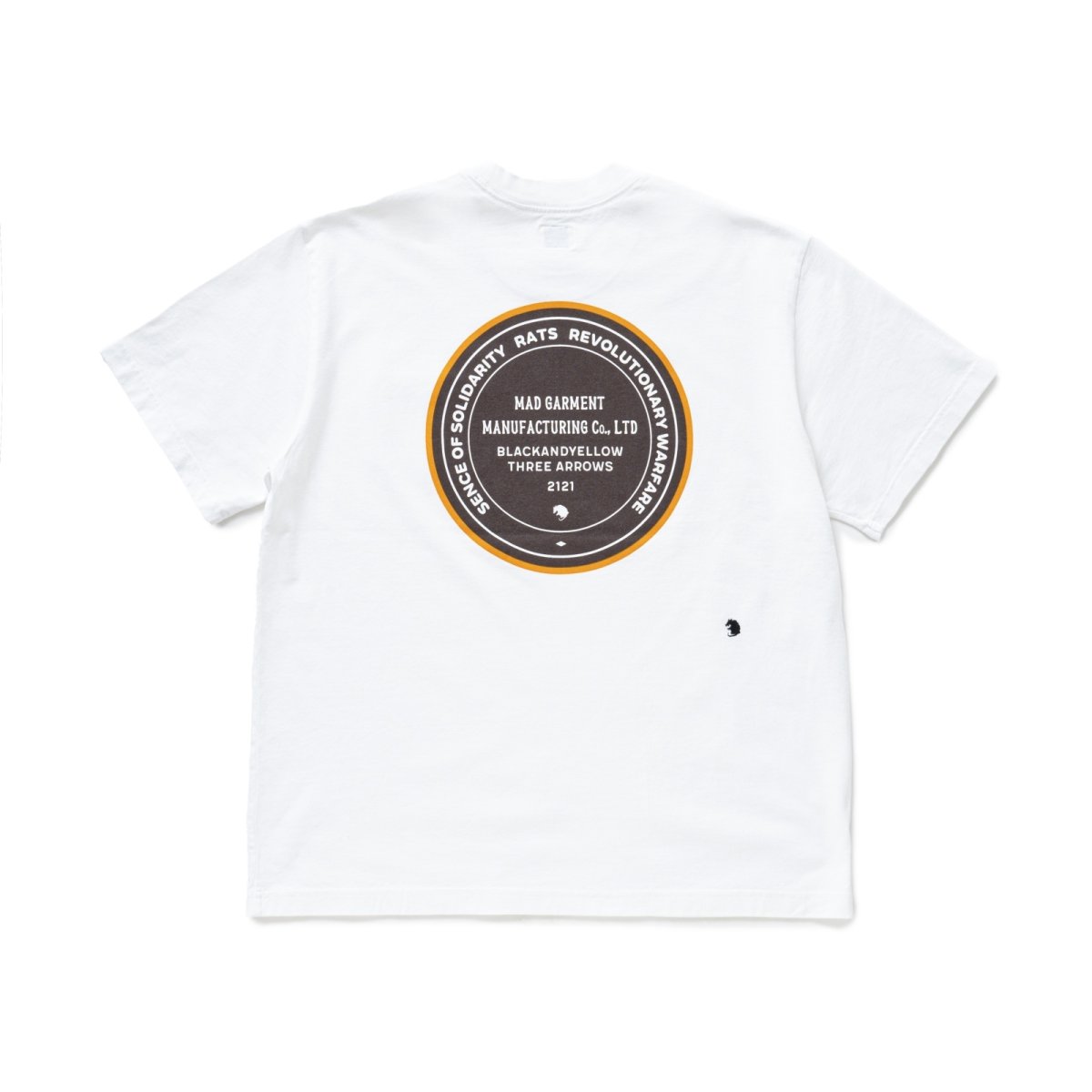 画像1: RATS  CIRCLE MGM POCKET TEE (1)