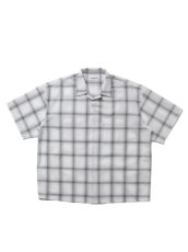 画像1: COOTIE   T/C Sucker Ombre Check S/S Shirt (1)