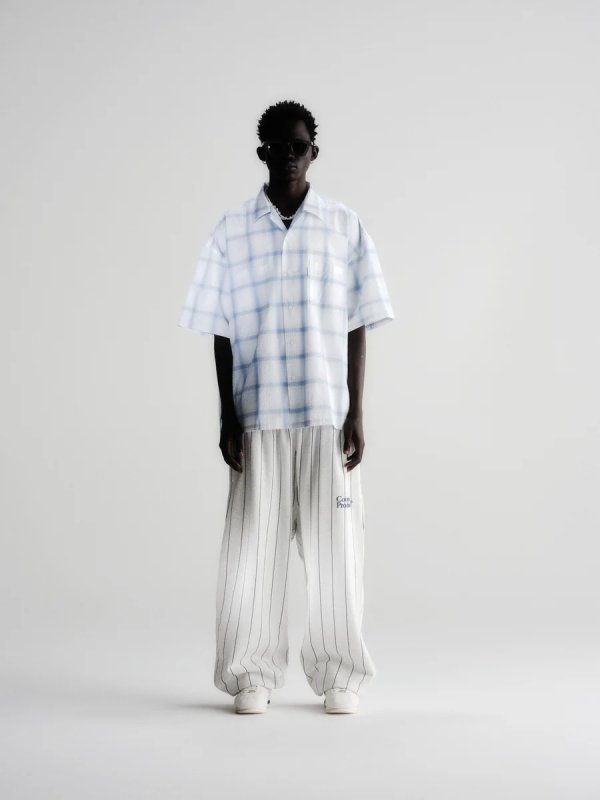 cootie T/C Sucker Ombre Check 長袖半袖セット COOTIE PRODUCTIONS T/C Sucker Ombre Check S/S Shirt CTE-25S410