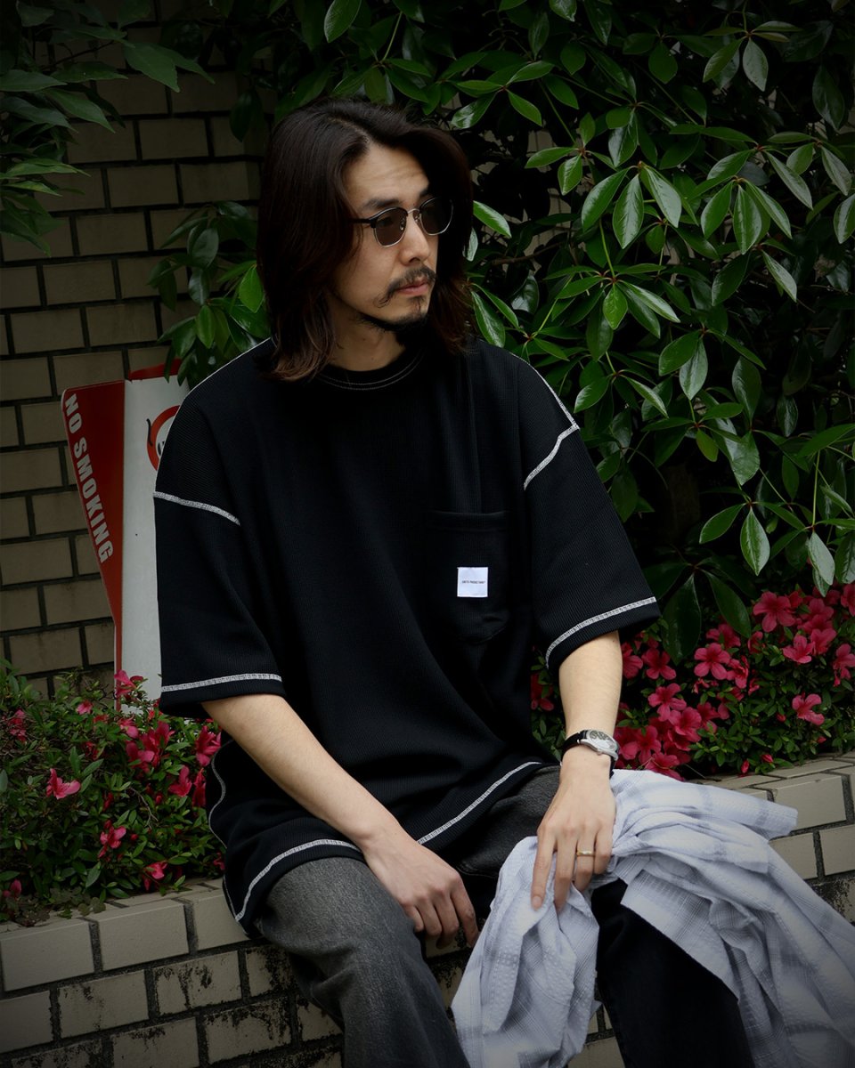 画像5: COOTIE   T/C Waffle Error Fit S/S Tee (5)