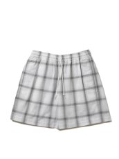 画像1: COOTIE   T/C Sucker Ombre Check Easy Shorts (1)