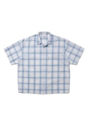 画像3: COOTIE   T/C Sucker Ombre Check S/S Shirt (3)