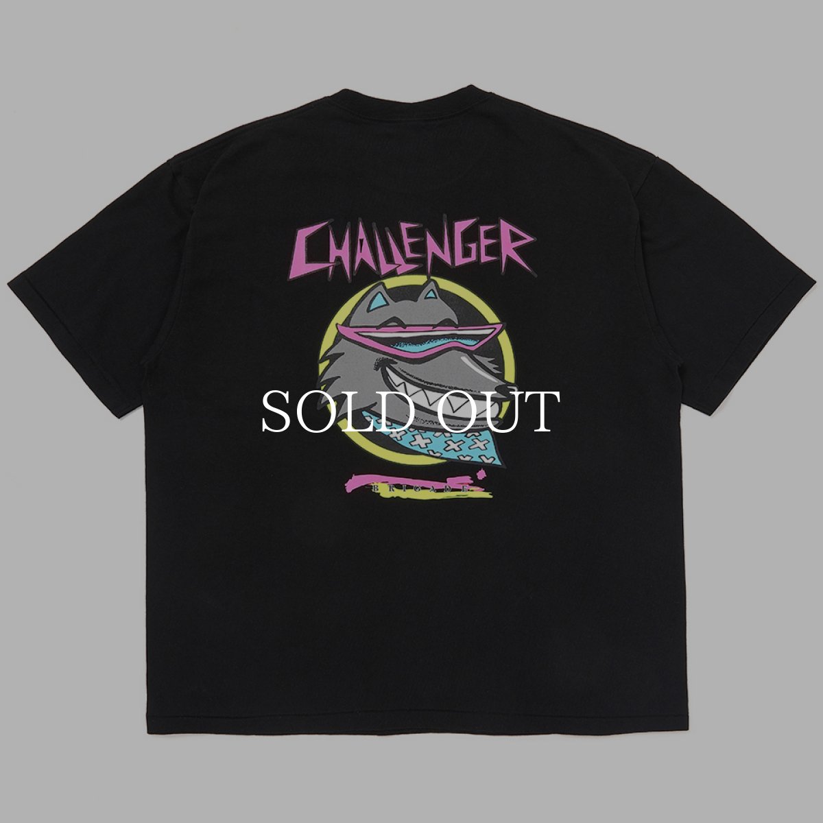 画像1: CHALLENGER  NEON WOLF TEE (1)