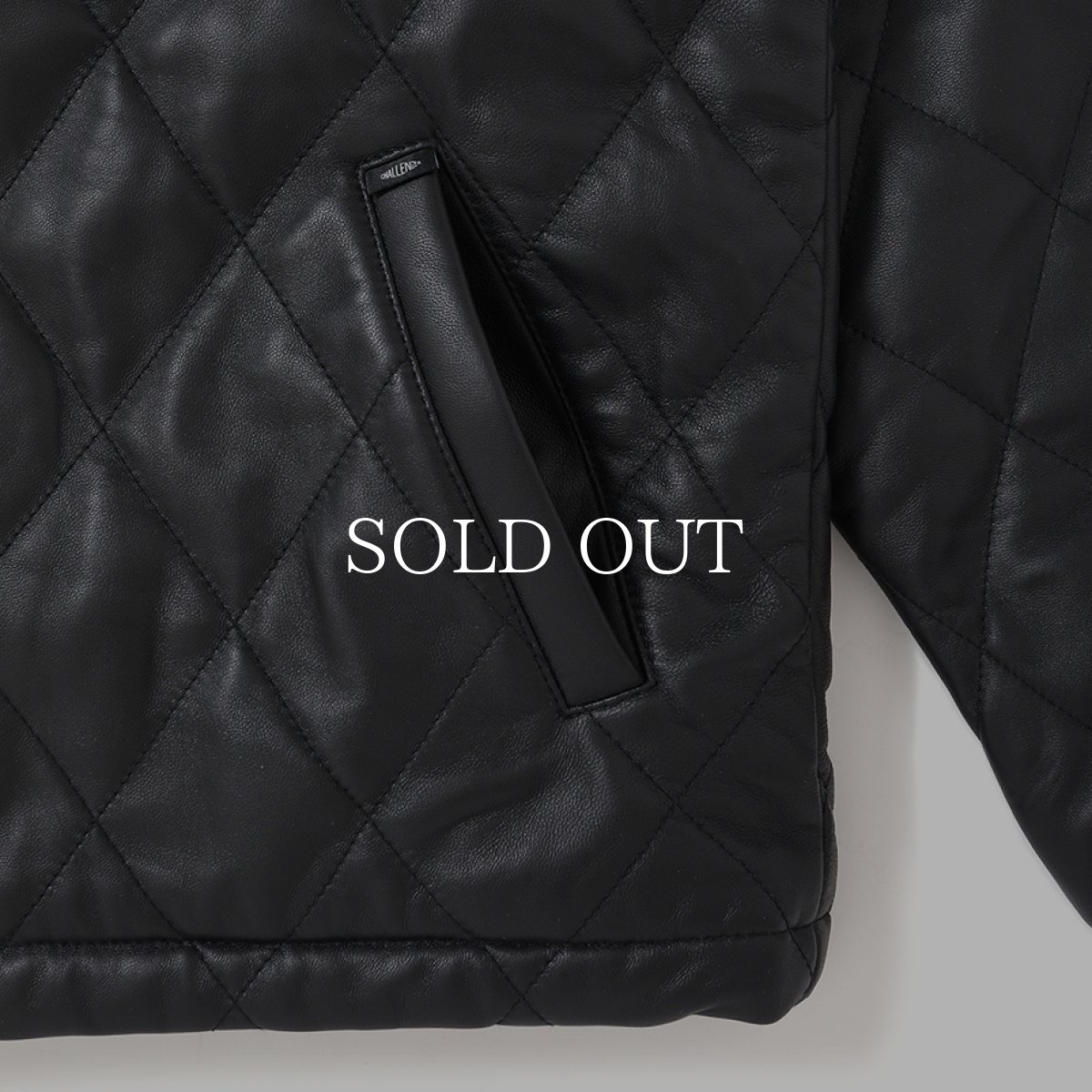 画像6: CHALLENGER  QUILTING LEATHER JACKET (6)