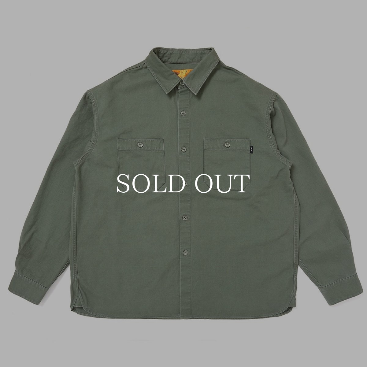 画像2: CHALLENGER  SNAKING LOGO WORK SHIRT (2)