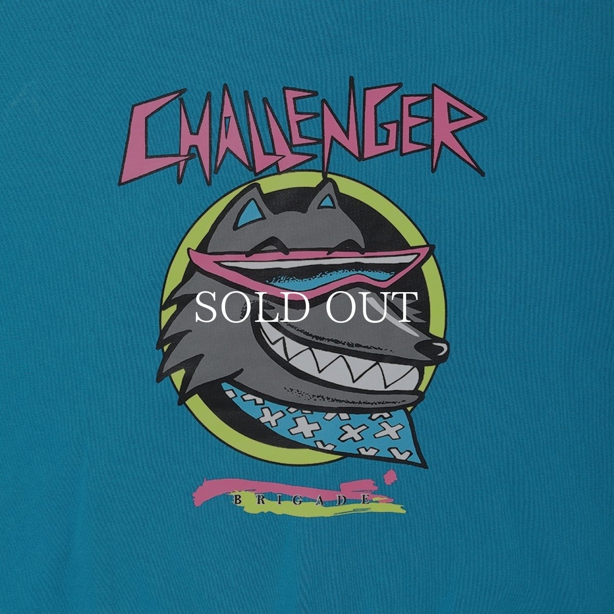 画像7: CHALLENGER  NEON WOLF ZIP HOODIE (7)