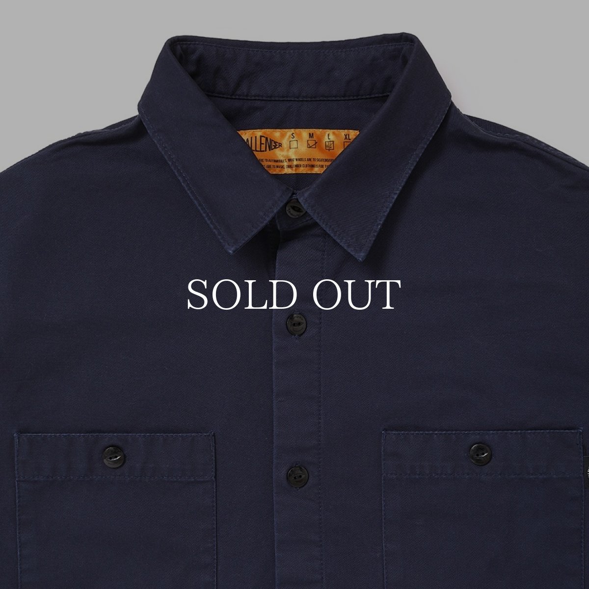 画像5: CHALLENGER  SNAKING LOGO WORK SHIRT (5)