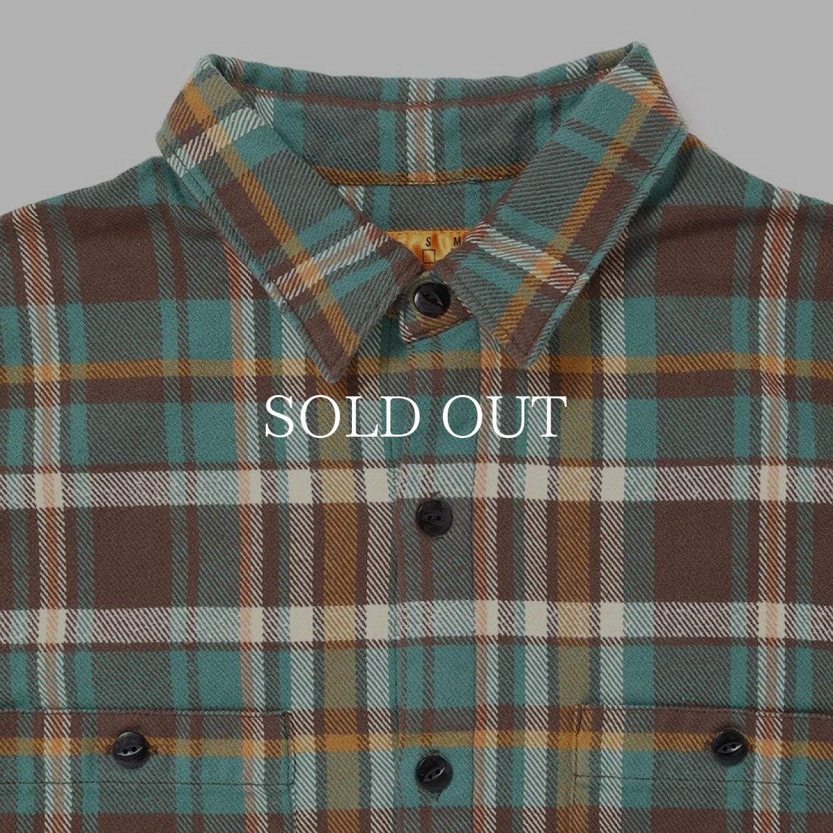 画像4: CHALLENGER  PLAID FLANNEL SHIRT (4)