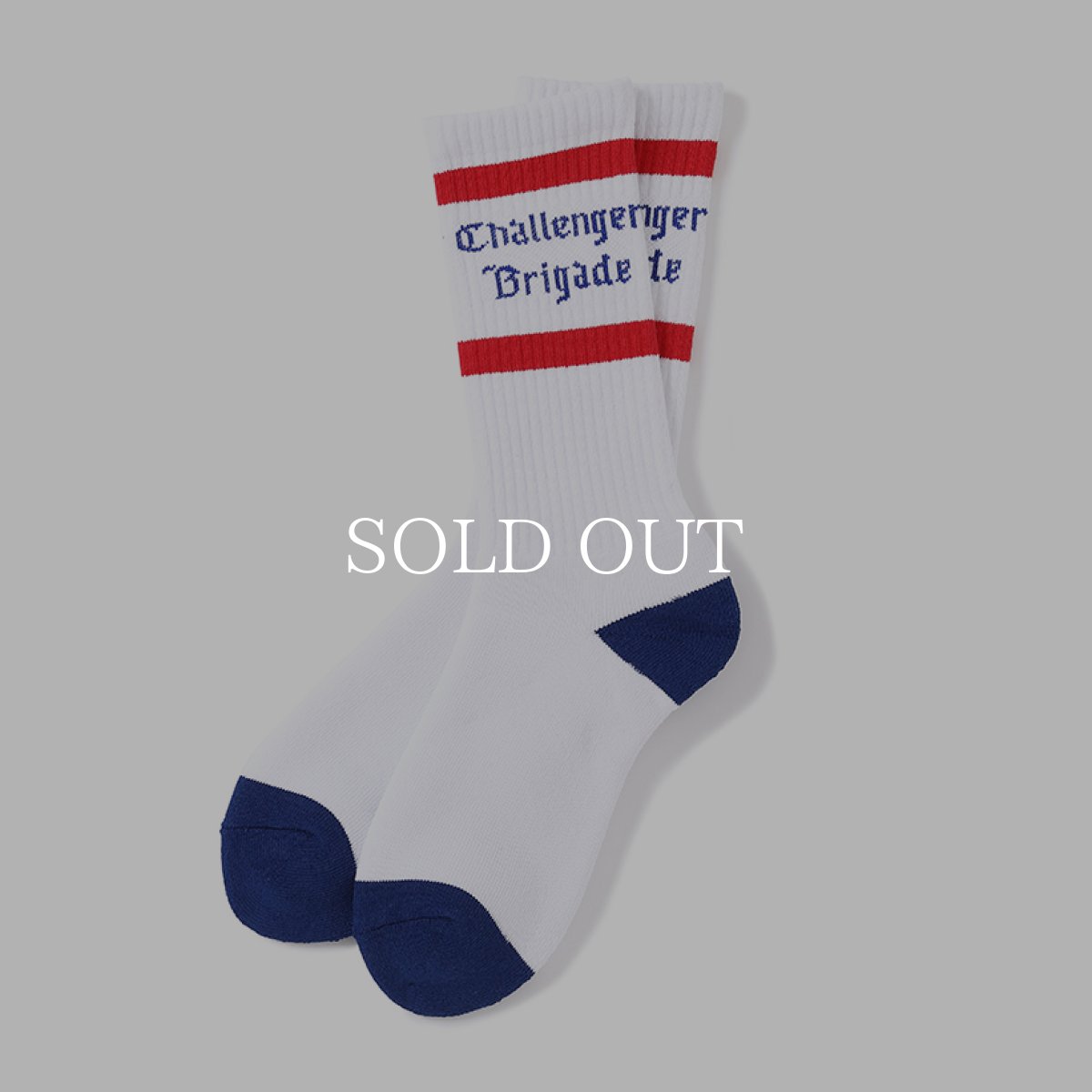画像1: CHALLENGER  CLASSIC LOGO SOCKS (1)