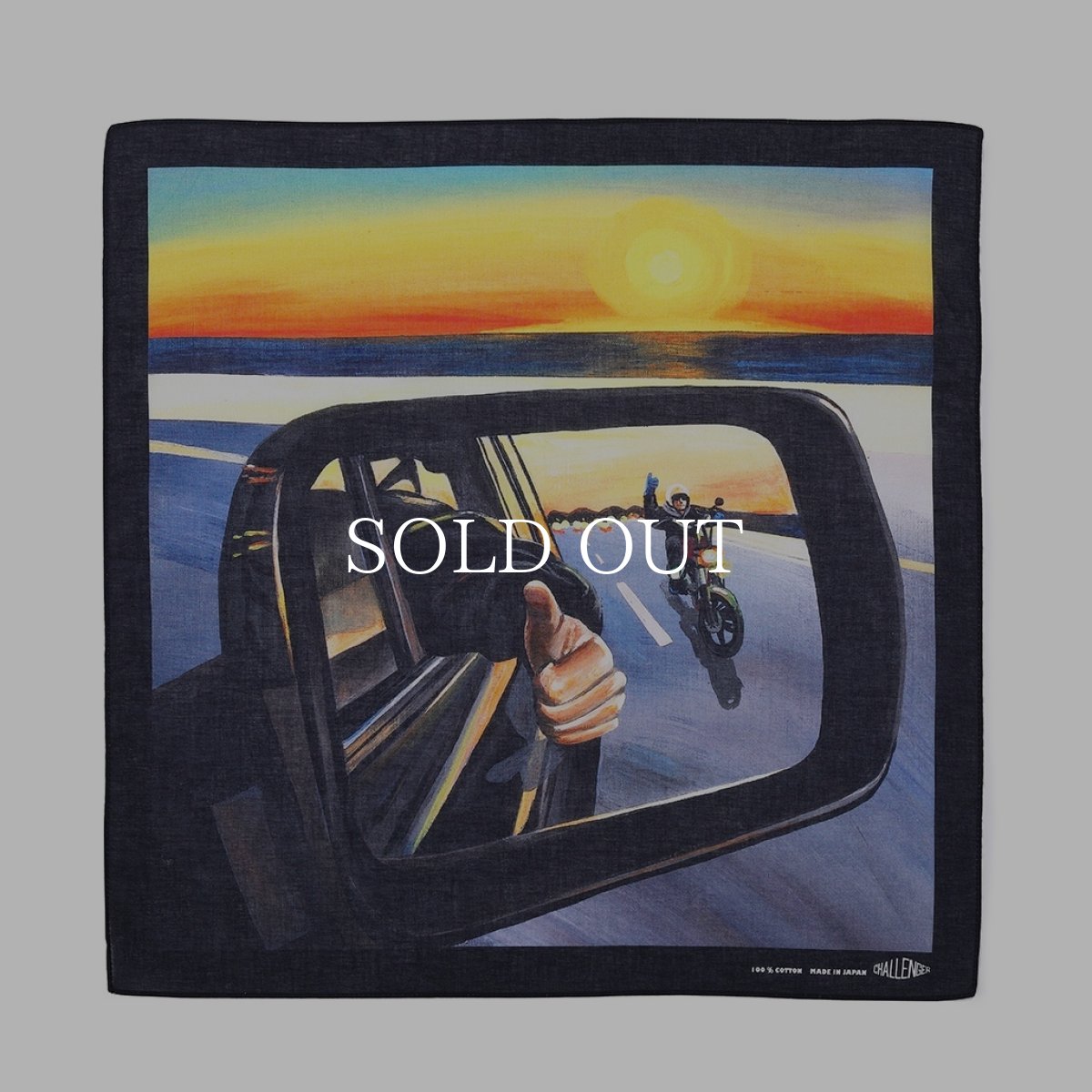 画像1: CHALLENGER  SUNSET DRIVE BANDANA (1)