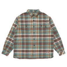 画像1: CHALLENGER  PLAID FLANNEL SHIRT (1)