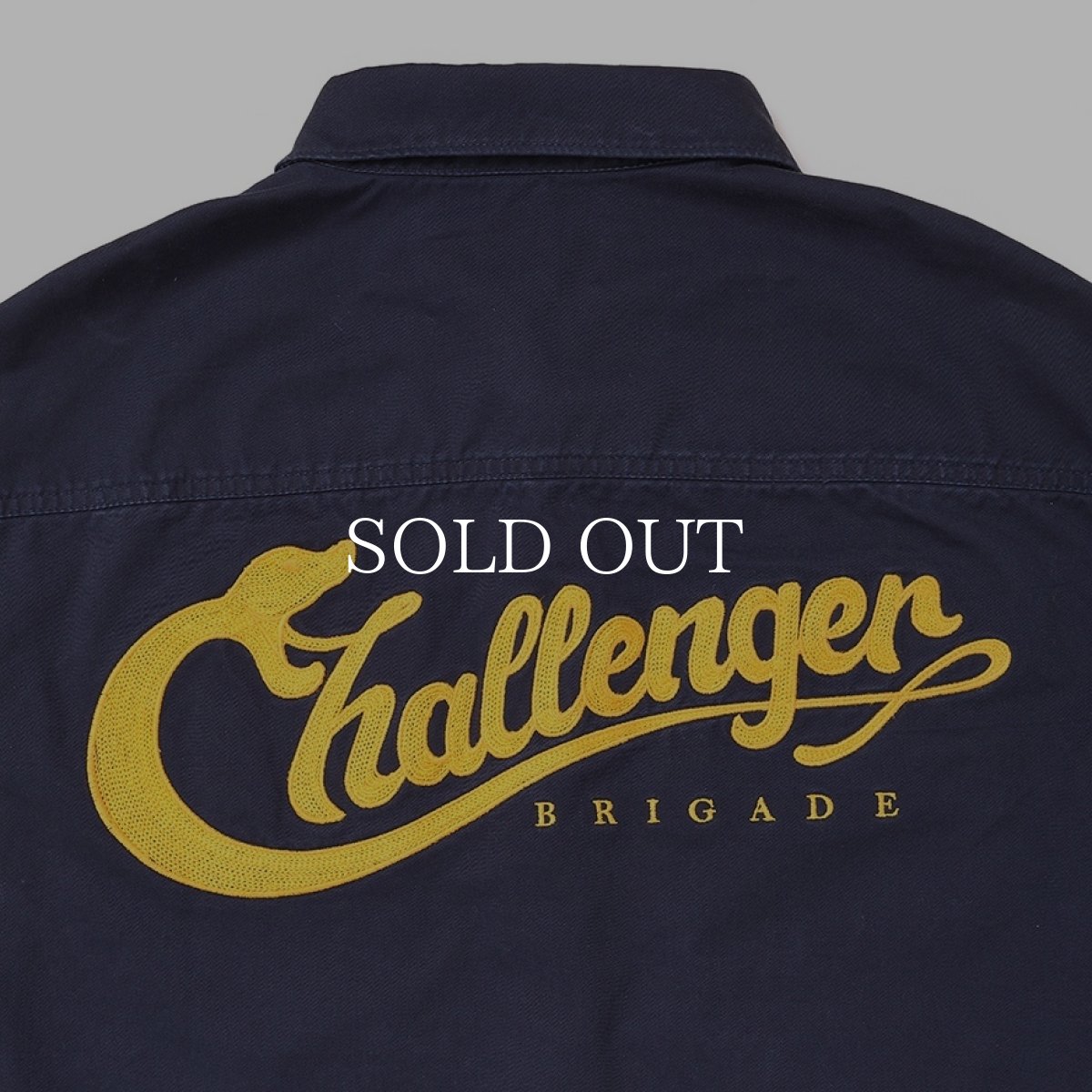 画像6: CHALLENGER  SNAKING LOGO WORK SHIRT (6)