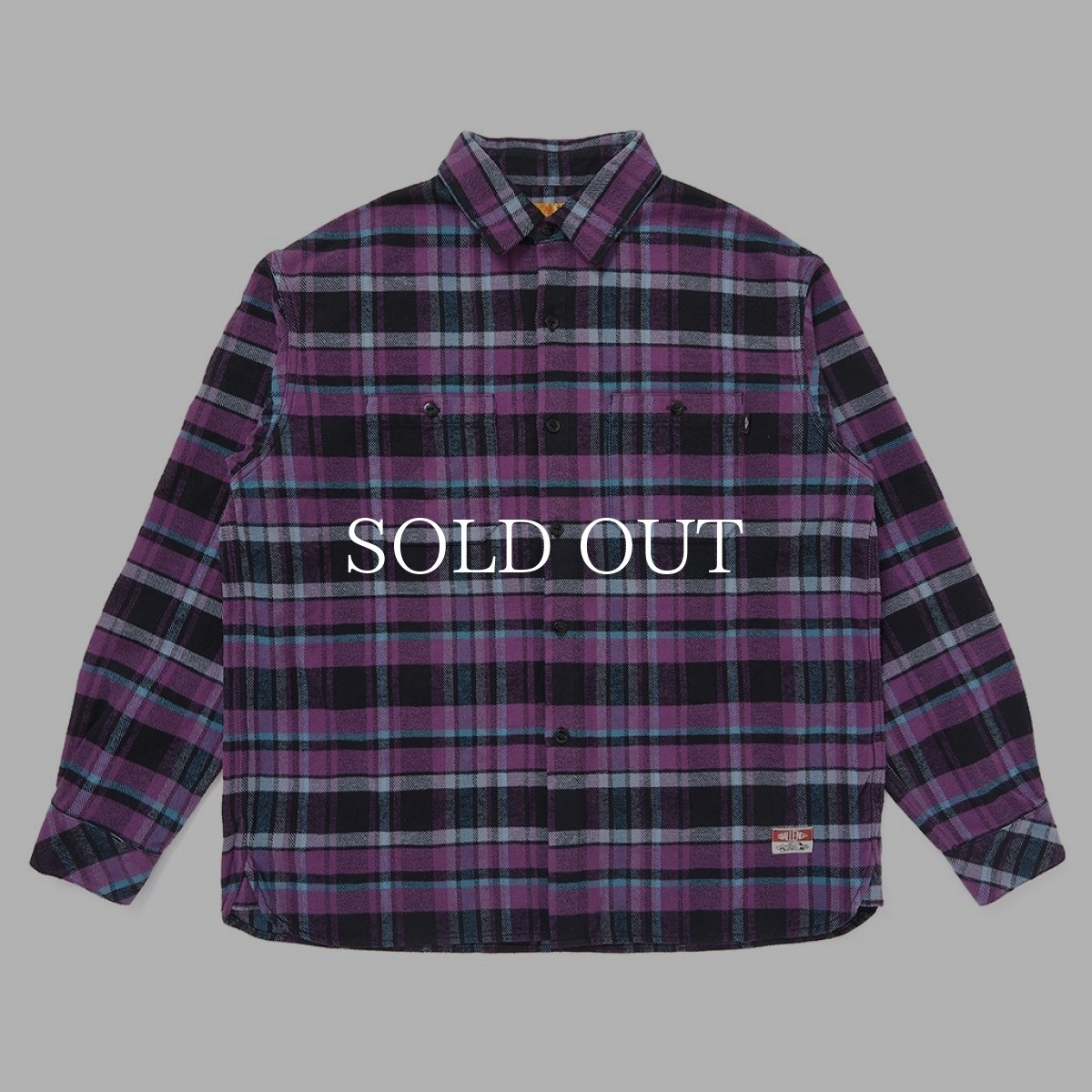 画像8: CHALLENGER  PLAID FLANNEL SHIRT (8)