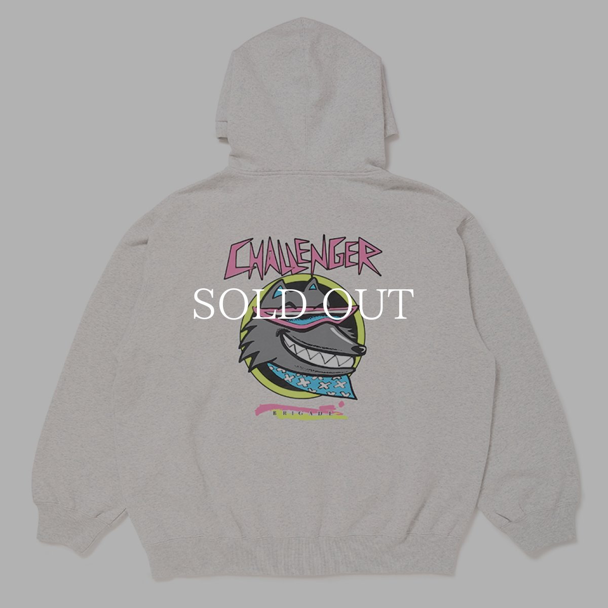 画像3: CHALLENGER  NEON WOLF ZIP HOODIE (3)