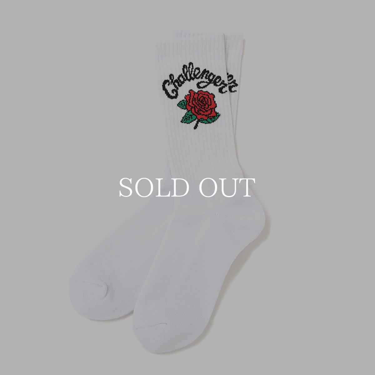 画像1: CHALLENGER  ROSE SOCKS (1)
