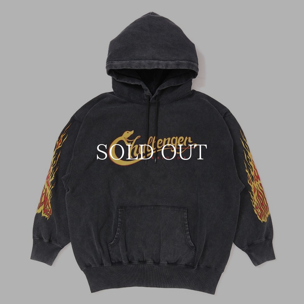 画像1: CHALLENGER  SNAKING LOGO HOODIE (1)