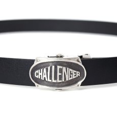 画像2: CHALLENGER  LOGO LEATHER BELT (2)